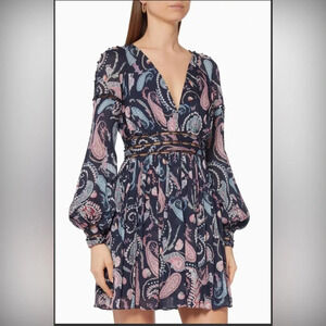 ! THURLEY Treasure Trove Mini Dress sz 8